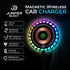 for MagSafe Magnetic Phone Mount Wireless Charger | Music Reactive Lights - Car Cell Phone Holder | Car Mount Universal Air Vent Clip Car Charger ...