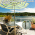 4Pcs Patio Table Umbrella Hole Ring Plug, Silicone Pool Umbrella Sleeve Stabilizer Cone Wedge, Umbrella Table Ring Hole Insert for 2-2.5 Inch Tabl...