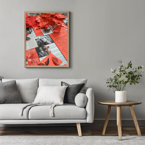 Posterizer 1 pcs-Valentine’s Day-themed vision board cute poster-Romantic Art-Holiday Poster Collection-Gift for Couples boyfriend girlfriend Husb...