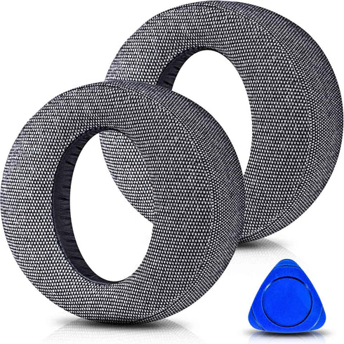 PS5 Earpads Replacement Ear Pads for Playstation 5 Pulse 3D PS5 Headset - PS5 Ear Cushions/Ear Cups (Gray Fabric)...
