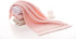 Decorative Cotton Hand Towels for Bathroom Clearance with Hanging Loops(Pink, 2-Pack, 14" x 29")...