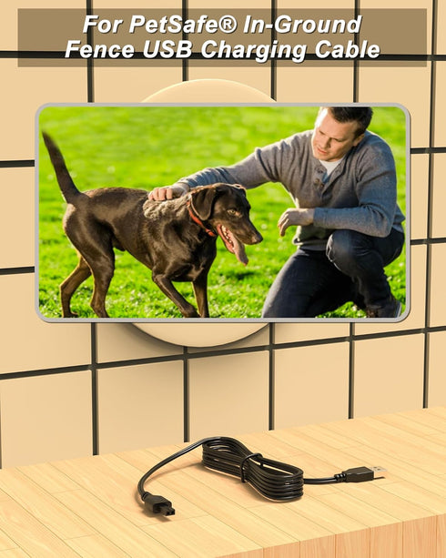 VHBW Replacement for PetSafe Receiver Collar USB Charger Cable Compatible with Petsafe PIF00-12917 PIF00-13663 PIF00-14288 PIF00-13672 PIG00-13737...