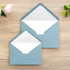 PONATIA 50PCS/Pack A4 Envelopes 4x6 Envelopes for Weddings Invitations, Birthday Party Cards, Gift cards Envelopesngs Invitation Cards, (Dusty Blu...