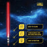 LightSaber Chopsticks Light Up Saber Led (1 Pair, Red)...