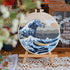 Liveish Wave Embroidery Kit Beginner Adult,beach embroidery kit, Beginner Embroidery Kit DIY Cross Stitch Kit with pattern and instructions. (Wave...