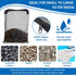 Giantree 10 Pcs Aquarium Filter Media Bags, Large Reusable Aquarium Media Bag Fish Tank Mesh Filter Bags with Zipper for Activated Carbon Ceramic ...