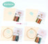 REEWISLY 4 pcs of Embroidery Starter kit with Patterns and Instructions, DIY Adult Beginner Cross Stitch Kits, Including 2 Plastic Embroidery Ring...