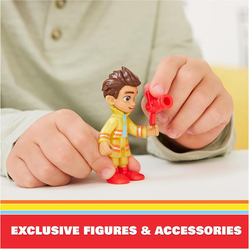 Disney Junior Firebuds Action Figures Gift Pack with 3 Collectible Kids Toys: Bo, Jayden and Violet and Accessories, for Ages 3 and up...