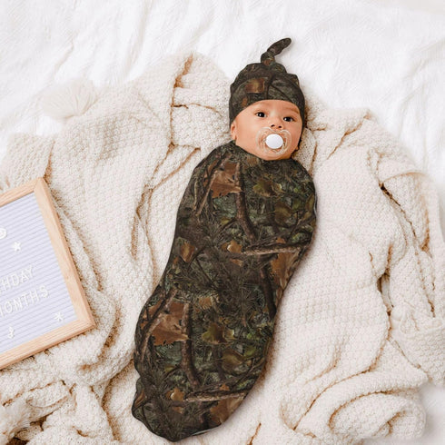 Camo Swaddle Blankets Newborn Receiving Blanket Baby Swaddle Wrap Soft Sleeping Sack for Baby Girls Boys...