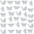 Butterfly Static Window Clings Anti Collision Window Decals for Bird Strikes, Glass Alert Stickers, Stop Birds Flying into Windows, Set of 30...