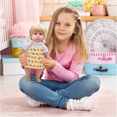 Alive Doll Clothes and Accessories - Baby Doll Dresses Fit for 10 11 12 Inch Girl Dolls, 6 Sets Doll Outfits Include Doll Dresses, Pajamas, One-Pi...
