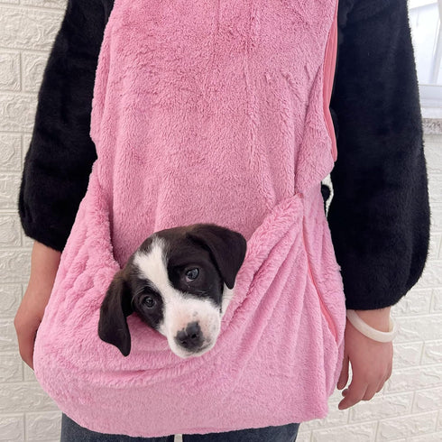 Cat Sling Carrier,Dog Carrying Bag,Small Pet Sing Carrier Chest,Cat Sling Accompany Carrier Bag Hands Free,Soft and Breathable Shoulder Back Indoo...