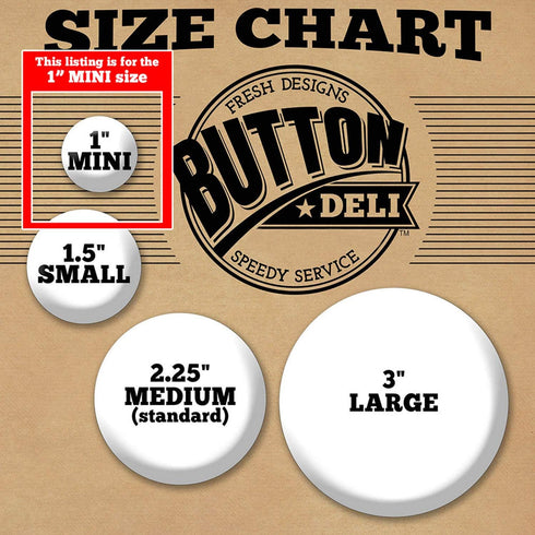 8-Pack Mini 1 Inch Buttons - Joe Biden for President Lapel Pins Assorted Biden Harris 2024 - Design 6004...