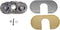Dorman 924-280 Passenger Side Sun Visor Repair Kit Compatible with Select Ford / Lincoln / Mercury Models (OE FIX)...