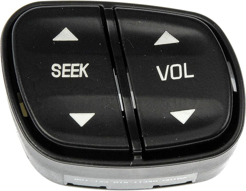 Dorman 901-123 Driver Information Switch-Speaker Volume and Radio Channel, Steering Wheel Mount Compatible with Select Models...