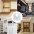 2 Pcs Cabinet Hinge Repair Plates Kits, Kitchen Cupboard Door Hinge Repair Plates, Stainless Steel Hinge Repair Fixing Bracket Plate Kit with Scre...