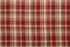 VHC Brands Rustic Thanksgiving Kitchen Beckham Plaid Rod Pocket Cotton Hanging Loops 16x60 Curtain, Valance, Rust Red...