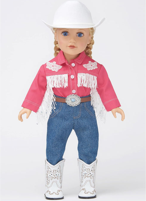 Simplicity 18" Doll Clothes Sewing Pattern Kit by Elaine Heigl Designs, Code S9728, Multicolor...