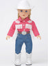 Simplicity 18" Doll Clothes Sewing Pattern Kit by Elaine Heigl Designs, Code S9728, Multicolor...