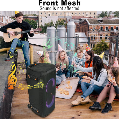 TXEsign Speaker Cover for JBL PartyBox 310 Portable Bluetooth Speaker, Mesh Slip Cover Case Protective Case Accessories for JBL Speaker...