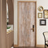 CRE8TIVE Brown Grey Wood Wallpaper Peel and Stick Textured Light Wood Contact Paper for Cabinets Countertops Waterproof Self Adhesive Removable Fa...