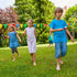 Easter Egg and Spoon Race Game 6 Players, Halloween Eyeball and Spoon Relay Race Games for Kids & Adults, Wooden Spoon Game Egg Game for Party Car...