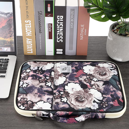 BTSKY New Multi-functional A4 Document Bags Portfolio Organizer-Travel Pouch Zippered Case for Ipads, Notebooks,Documents......