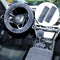 6 Pieces Fluffy Steering Wheel Covers Set for Women, Fur for Car Accessories, Fuzzy Gear Shift Cover Handbrake Center Console Seat Belt Shoulder P...