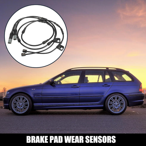 X AUTOHAUX 2pcs Car Front Brake Pad Electronic Wear Sensor Indicator 34356792567 34356792569 for BMW X5 2011-2016...