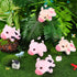 Stuffed Pig, 12 Pieces Assorted Toy Figures, Plush Animals for Holiday Back to School Party Favors, 3.2 x 3 Inch...