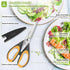 Kitchen Scissors, iBayam 2-Pack Kitchen Shears, 9 Inch Heavy Duty Dishwasher Safe Food Scissors, Multipurpose Stainless Steel Sharp Cooking Scisso...