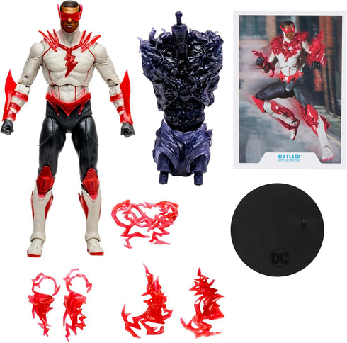 McFarlane Toys - DC Build-A 7IN Figures WV9 - Speed Metal - Kid Flash...