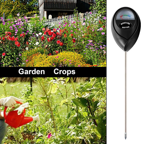 2 Packs Soil Moisture Meter, Plant Water Meter for House Plants, Soil Tester Test Kit Soil for Garden Lawn Farm Indoor & Outdoor Use, No Battery R...