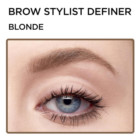 L'Oreal Paris Makeup Brow Stylist Definer Waterproof Eyebrow Pencil, Ultra-Fine Mechanical Pencil, Draws Tiny Brow Hairs and Fills in Sparse Areas...