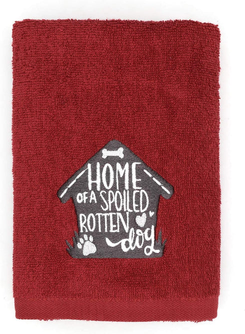 DAN RIVER Dog Towels for Drying Dogs Large, 100% Cotton Puppy Bath Towel, Ultra Soft 450 GSM Super Absorbent Quick Dry Pet Grooming Supplies, 20x4...