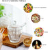 5oz Crystal Candy Jar with Lid Decorative Candy Dish Bowl Glass Candy Servers Wedding Candy Buffet Storage Containers for Home Office Lady Gift...