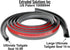 ESI Ultimate Tailgate Seal with Taper Seal 10ft for use with Truck Caps and Tonneau Covers...