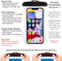 2PK Waterproof Phone Pouch Phone Dry Bag Case for iPhone 13 12 11 Pro Max XS Max Samsung Galaxy s10 Google Up to 7.0". Cruise Adjustable Lanyard &...