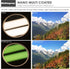 Walking Way 37mm MC UV Filter 32 Layer Multi Coating Ultraviolet UNC UV Protection Filter MRC Nano Coated Camera Lens Filter for Canon Nikon Sony ...