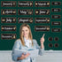 Gueevin 60 Pcs Industrial Chic Months of the Year Bulletin Board Set Holiday Monthly Headliners Employee of the Month Sign 12 Seasonal Monthly Hea...