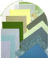 Aromoty 50Pcs Handmade Scrapbook Paper Craft Textured Paper Morandi A6 sheet Mesh Fabric Mulberry Special Paper Mix for Scrapbooking Junk Journal ...