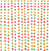 Midnight Glo Neon Paper Garland Circle Dots Hanging Decorations for Birthday Party Wedding Decorations Black Light Reactive UV Glow Party 78ft(6 P...