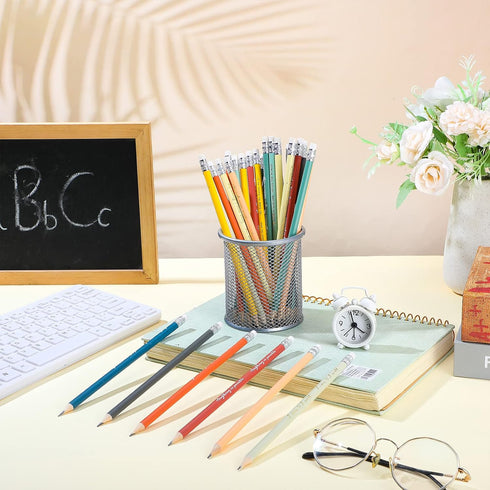 Sabary 30 Pcs Inspirational Pencil Colorful Mood Pencil Student Gift from Teacher Bulk Motivational Saying 2 HB Wood Pre Sharpened Pencil Back to ...
