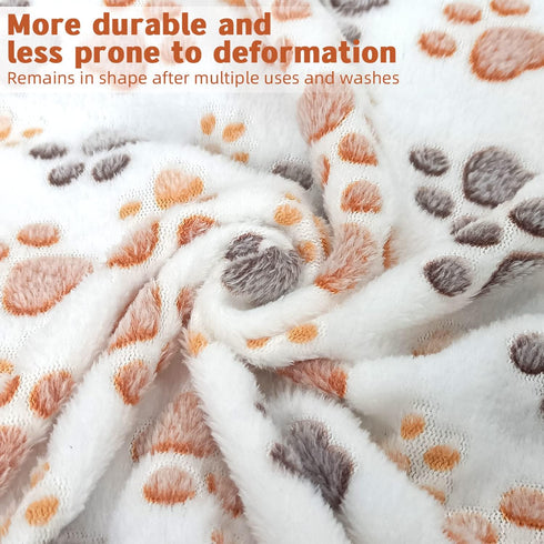 3 Pack Cat and Dog Blanket Soft & Warm Fleece Flannel Pet Blanket, Great Pet Throw for Puppy, Small Dog, Medium Dog & Large Dog Small(23"x15")...