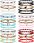 Twinfree 30Pcs Anklet Bracelets for Women Handmade Beads Anklets Bohemian Beach Beads Ankle Bracelets Set for Girls...