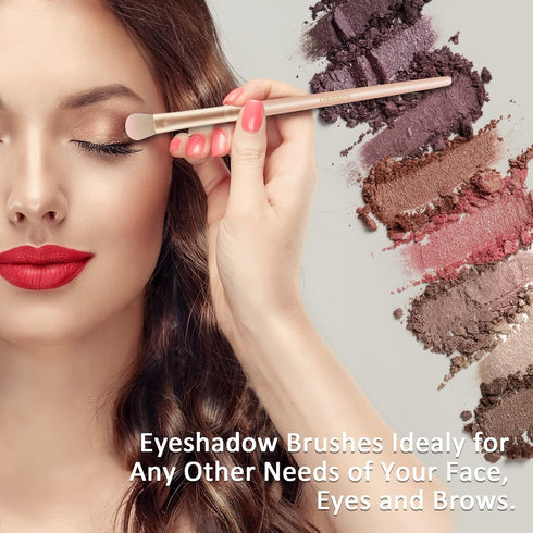 Makeup Brushes,Daubigny 16Pcs Silver Premium Synthetic Makeup Brush Set with Professional Foundation Brushes Powder Concealers Eye shadows Blush M...