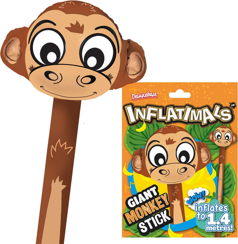 Monkey from Deluxebase. Inflatable Blow up Monkey. Perfect Inflatable Monkey Toys, Party Gifts, Birthday Decoration and Kids Party Favors. Great f...
