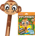 Monkey from Deluxebase. Inflatable Blow up Monkey. Perfect Inflatable Monkey Toys, Party Gifts, Birthday Decoration and Kids Party Favors. Great f...