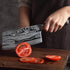 Meat Cleaver, 7" Chinese Chef’s Knife Vegetable Cleaver German High Carbon Stainless Steel Kitchen Knife With Ergonomic Handle for Cooking (Meat k...
