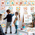 gisgfim Word Wall Classroom Bulletin Board Set Classroom Alphabet Letters for Wall Alphabet Classroom Decoration Supplies for Home Preschool Prima...